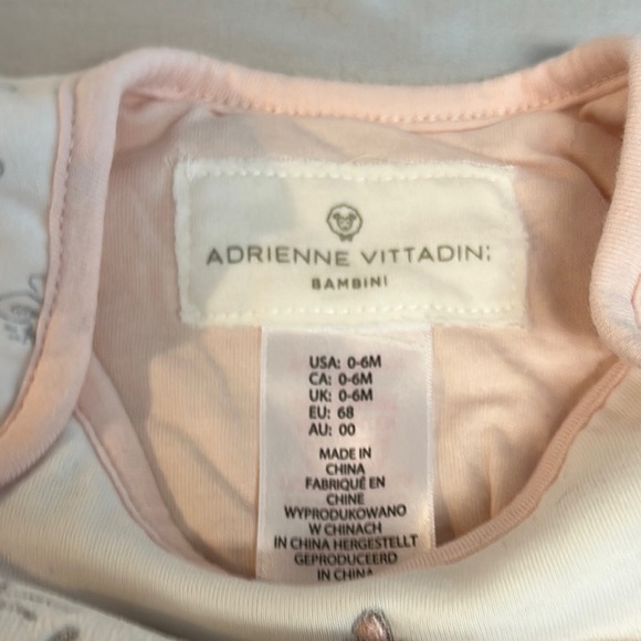 Adrienne Vittadini Bambini LIKE NEW 1.6 TOG Soft Pink Infant Sleep sack. - Picture 2 of 4
